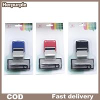 ราคา Herpurple ชุดแสตมป์ยาง DIY ส่วนบุคคลที่กําหนดเอง Self Inking ธุรกิจที่อยู่ชื่อจํานวนแสตมป์ตัวอักษรหัตถกรรมการพิมพ์แสตมป์ยาง TH (52504313640)