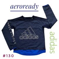 ราคา สินค้ามือสอง แบรนด์แท้ เสื้อแขนยาว เด็ก ผ้าร่ม อาดิดาส เสื้อกีฬา Adidas AEROREADY ไซส์ 130 อก 83 Cm (26922855963)
