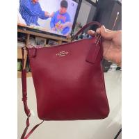 ราคา COACH BAG #กระเป๋า COACH มือสอง ขนาด 8.5x9" สีแดง ซิบ YKK แท้ % (23137756734)