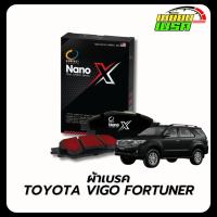 ราคา ผ้าเบรคหน้า COMPACT NANO X สำหรับรถ TOYOTA : VIGO / REVO / FORTUNER ตัวขับ 2WD,4WD (43571338103)