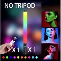 ราคา RGB Light Stick Wand Party สีสัน LED โคมไฟเติมแสง Handheld แฟลช Speedlight การถ่ายภาพแสงวิดีโอ (42577389472)