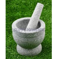 ราคา K0047 ครกหิน แกรนิต ทรงกลึง ขนาด 5 นิ้ว พร้อมสาก (190381113)