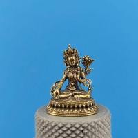 ราคา ทองเหลืองศากยมุนีพระพุทธรูปโลตัสถั่วลิสงโทพระพุทธรูปทองแท้แบบพกพาพระพุทธรูปสีเขียวธารามินิขนาดเล็กพระพุทธรูปรูปปั้นเครื่องประดับรถ (55904470516)