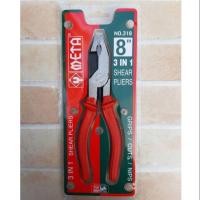 ราคา META คีมรวม คีมฟิต คีมใช้3อย่าง 8 นิ้ว (4537787047)