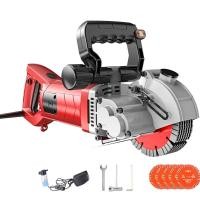 ราคา Industrial Wall Groove Cutting Machine Concrete Groove Cutting Machine Electric Wall Chaser Machine (53902859513)