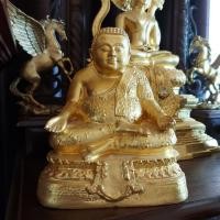 ราคา พระสังกัจจายน์ ปางแบมือรับทรัพย์ อรหันต์แห่งความอุดมสมบูรณ์ เนื้อทองเหลืองปิดทอง หน้าตัก 4.5 นิ้ว สูง 7 นิ้ว (20483037651)