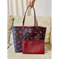 ราคา Coach ดำลายดอกกุหลาบ พร้อมใบลูก (11721755715)