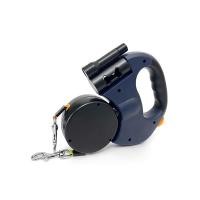 ราคา Dog traction rope automatic telescopic dog walking rope one drag two double head dog walking tool s (48503285894)