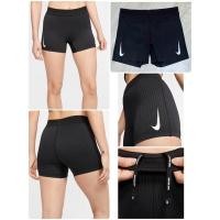 ราคา กางเกงวิ่งหญิงขาสั้นสีดำ NIKE AeroSwift Tight Running Shorts (16540245333)