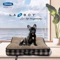 ราคา Petmate LA-Z-BOY Holly Dog Bed เบาะนอนสุนัขปกป้องข้อศอกและสะโพก มาตรฐานโซฟา หนา 6 นิ้ว นอนไม่ยวบ ผ้าระดับไฮโซ (16095531261)