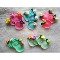 ราคา ชุดที่รองแก้วถักไหมพรม ที่รองแก้ว (7604342554)