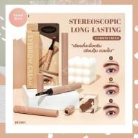 ราคา (โล๊ะสต้อก) SIVANNA Colors Stereoscopic Eyebrow Cream ซีเวนน่า ดินสอเขียวคิ้วเนื้อครีม ติดทน กันน้ำ (27720681428)