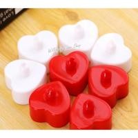 ราคา เทียนปลอม รูปหัวใจ ถูก เทียน Led เทียนไฟฟ้า เทียนปลอมใส่ถ่าน เทียนปลอม led เทียนไฟฟ้า led เทียนขาว เทียนแท่ง (9269703499)