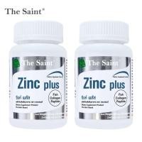 ราคา [ซื้อ 1 แถม 1] ซิงค์ พลัส คอลลาเจน เดอะเซนต์ Zinc plus Collagen The Saint ซิงค์พลัส คอลลาเจนเปปไทด์ Collagen Peptide (47802657772)
