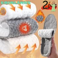 ราคา EBINLANDSFA Plush Insoles, Plush Thicken Snow Boots Padding, Warm Thermal Shoe Pads (48352477173)