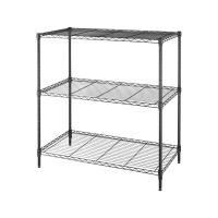 ราคา ชั้นตะแกรงเหล็กอเนกประสงค์ 3 ชั้น Rocky KASSA HOME รุ่น FW-1931-MBK ขนาด 90 x 45 x 90 ซม. สีดำ (42403415231)