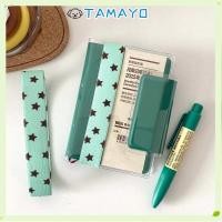 ราคา TAMAYO สายรัดโน๊ตบุ๊ค, สายรัดยางยืดตกแต่ง DIY แบบปรับได้, Kawaii Cute Star Loose-leaf Notebook Binder Strap สําหรับสมุดภาพ (49604827074)