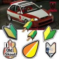 ราคา Jdm Wakaba Old School Car Air Freshener น้ําหอม JDM ตกแต่งกระจกมองหลังจี้ (28225697826)
