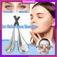 ราคา 2 ชิ้น/เซ็ต Facial Ice Globes ช้อนนวดสแตนเลส Cryo Sticks สําหรับผู้หญิง Cooling Spa Globes ลูกกลิ้งเย็น Cool Release ริ้วรอย Calming ลดบวมเครื่องนวดหน้า (43009257051)