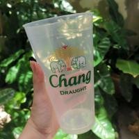 ราคา แก้วพลาสติก​ pp Chang​ Draught​ สกรีนโลโก้เบียร์​ช้าง ของแท้ เนื้อดี เหนียว ของpremium​ ช้างของใหม่ (25559197900)
