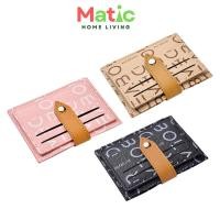 ราคา กระเป๋าเก็บบัตร K3245 ลวดลายสวยงาม ดีไซน์สวย มี 3 สี หนังอย่างดี BAG7 (25254636131)