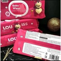 ราคา ยกลัง ทิชชู่เปียกหมีล็อตโซ่ ทิจำนวน 80 แผ่น ไม่ผสมแอลกอฮอล์ ไม่ผสมน้ำหอมทิชชู่เปียก หมี Louiss ขนาดใหญ่ จัมโบ้ (24101931968)