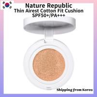 ราคา [Nature Republic] Thin Airest Cotton Fit Cushion SPF50+/PA+++ (28686688596)