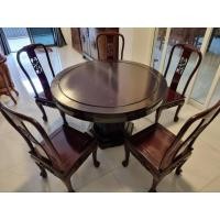 ราคา ชุดโต๊ะกินข้าว ไม้ประดู่ (18883499290)