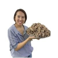 ราคา หนวดปลาหมึก (ไซร์กลาง + ไซร์เล็ก) หนวดหมึก หัวหมึก หนวดปลาหมึกแห้ง เค็มน้อย (19181510599)