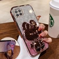 ราคา เคส oppo reno 4f a73 4g a93 4g f17 f17 pro กลิตเตอร์ ขอบตรง ชุบไฟฟ้า พร้อมขาตั้งกระจก รูปกระต่ายน่ารัก เคสโทรศัพท์ oppo reno 4f a73 4g a93 4g f17 f17 pro (25876334820)