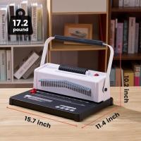 ราคา เครื่องเจาะสันเกลียว เครื่องเจาะกระดาษเข้าเล่มมือ 2 (25995661099)