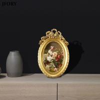 ราคา [myfosrz] กรอบรูปเรซินวินเทจ, กรอบรูปเรซิน, สุ่มภาพถ่าย, รูปถ่ายสีทอง (51151980319)