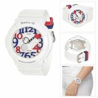 ราคา Casio baby-g นาฬิกาข้อมือ รุ่น BGA-130TR-7BDR สีขาว (White) (1523023936)