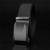 ราคา เข็มขัดผู้ชาย Pierre Cardin ของแท้ หนังวัวแท้ หัวเข็มขัดอัตโนมัติ (43558831106)