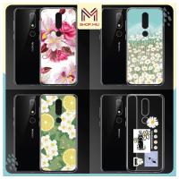 ราคา เคสซิลิโคนพิมพ์ลายดอกไม้สําหรับ Nokia 2.1/3.1/5.1 plus/6.1 plus/8.1/X10/X5/X6/X7/7.2/2.3/4.2/3.2/Nokia 7 plus (44305942752)