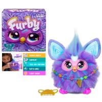 ราคา Furby 2023 ตุ๊กตาเฟอร์บี้ รุ่นใหม่ล่าสุด Furby Purple Plush Interactive Toys การรันตีสินค้าแท้ 100% พร้อมส่ง (24517175097)