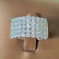 ราคา แหวนเพชร5แถว ตัวเรือนงานทองแท้9เค เพชรแท้เหลี่ยมเกสร45เม็ด เพชรรวม95ตัง (25108722164)