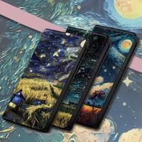 ราคา เคสโทรศัพท์ Van Gogh เหมาะสําหรับ Apple iPhone 12 Mini 13 14 Pro max เคสป้องกันภาพวาดสีน้ํามัน (45653559142)