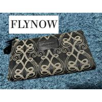 ราคา กระเป๋าสตางค์ 2 พับ ทรงยาว ยี่ห้อ FLYNOW ของแท้ (24563132409)