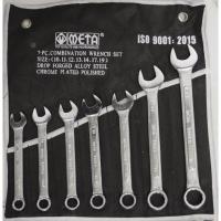 ราคา META ชุดประแจแหวนข้างปากตาย 7ตัว/ชุด เบอร์10-19 (42573836531)