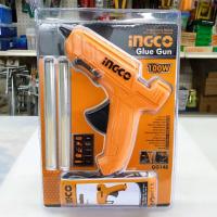 ราคา INGCO GG148 ยิงกาว ปืนยิงกาวไฟฟ้า 100 วัตต์ (แถมฟรี กาวเส้น 2 อัน ในแพ็ค) ( Glue Gun ) (23076074571)