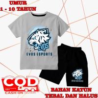 ราคา KATUN ชุดเด็กพร้อมตํานานมือถือ evos วัสดุผ้าฝ้ายพรีเมี่ยม พิมพ์สกรีน DTF cln สีดํา (42474721566)