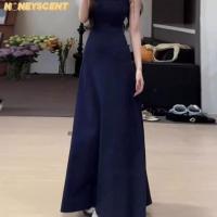 ราคา พร้อมส่ง เดรสยาวสไตล์เกาหลีแบบใหม่ล่าสุด สไตล์เกาหลี พร้อมส่ง (27154858655)