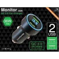 ราคา Capdase QC3.0 Monitor 2Q36 (36W Max.) Car Charger (6435877446)