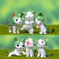 ราคา 6 ชิ้น/ล็อต chi's sweet home kawaii cheese cat figure แมวจี้ จี้ ฟิกเกอร์ โมเดล ของเล่น ของสะสม ของขวัญ อนิเมะ (5029852280)
