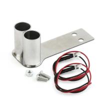 ราคา สแตนเลส รถยนต์จำลองท่อไอเสีย 1Pcs LED Retrofit อัพเกรดสำหรับ 1/10 RC Drift Car รุ่นอุปกรณ์เสริม (27357761294)