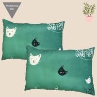 ราคา สบายคอ หมอนใยสังเคราะห์คละลายใหญ่ไซร์มาตรฐาน (หมอนใหญ่) (25790967044)