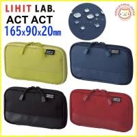 ราคา LIHIT LAB / A7687 / SMART FIT ACTACT Compact Pen Case / 165 × 90 × 20 mm / Polyester / JAPAN Brand [ DIRECT FROM JAPAN ] (41954991395)