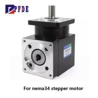 ราคา Right Angle Planetary Gear Reducer With Reduction Ratio 4 5 6 10 For CNC Nema34 Stepper Motor (27944074566)