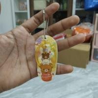 ราคา พวงกุญแจรีลัคคุมะ (Rilakkuma keychain/keyholder) รูปทรงคล้ายรองเท้าแตะหรือป้ายห้อย (52851622116)